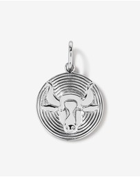 Michael Hill - Diamond Accent Taurus Zodiac Pendant in Sterling Silver