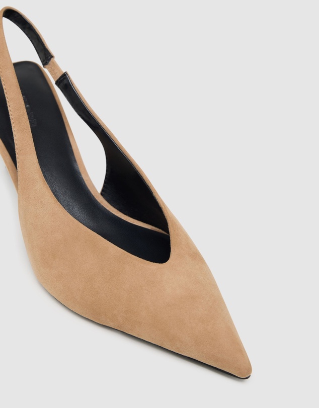 Oxford - Roma Suede Sling Back Heel