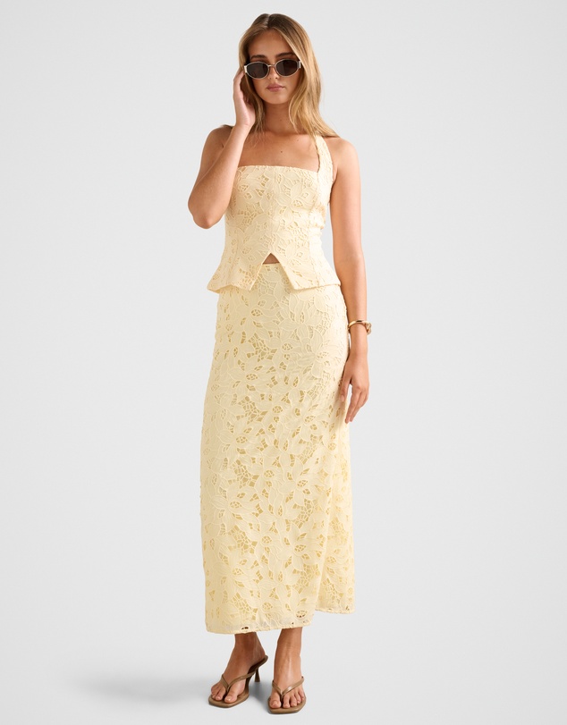 Forever New - Sally Lace Halter Neck Top