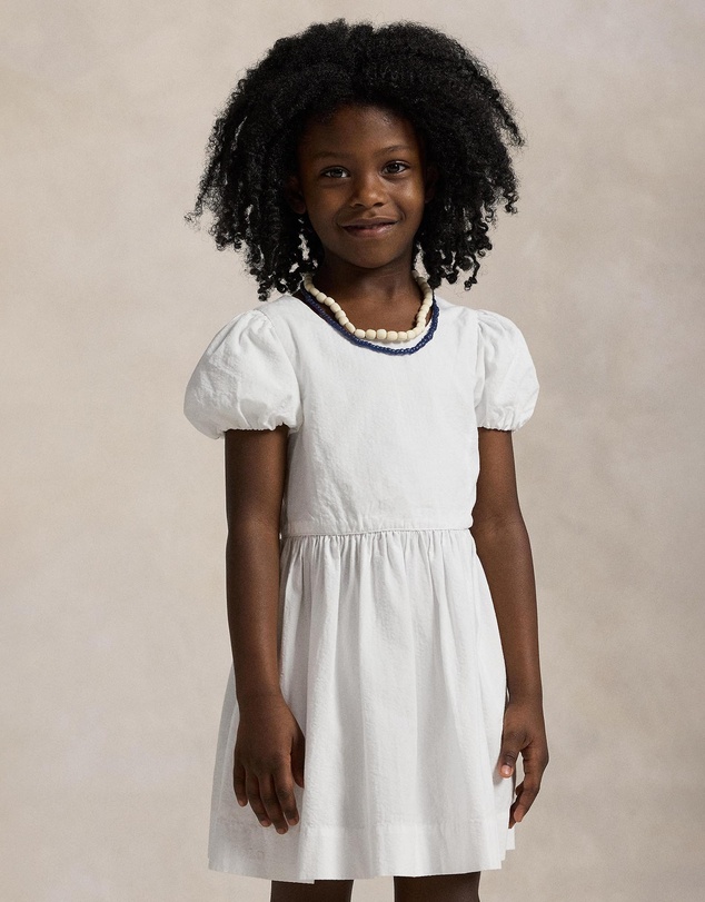 Polo Ralph Lauren - Cotton Seersucker Dress - ICONIC EXCLUSIVE (2YRS-6.5YRS)