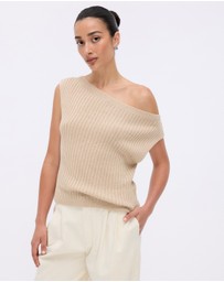 Minima Esenciales - Nalu Organic Cotton Cashmere Blend Knitted Top