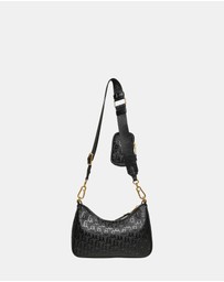 Steve Madden - BVice-E Black Gold Handbag