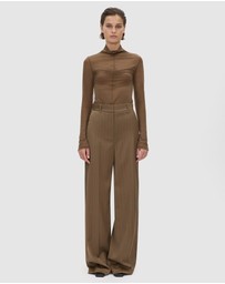 CAMILLA AND MARC - Novel Long Sleeve Stocking Top