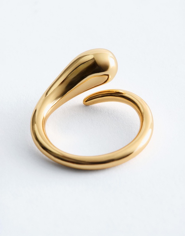 & Other Stories - Teardrop Wrap Ring