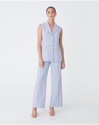 Forcast - Nikki Long Collared Vest