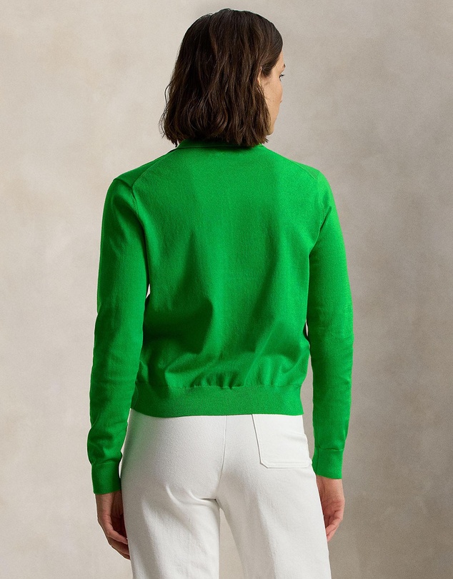 Polo Ralph Lauren - Polo-Collar Buttoned Cardigan - The ICONIC Exclusive