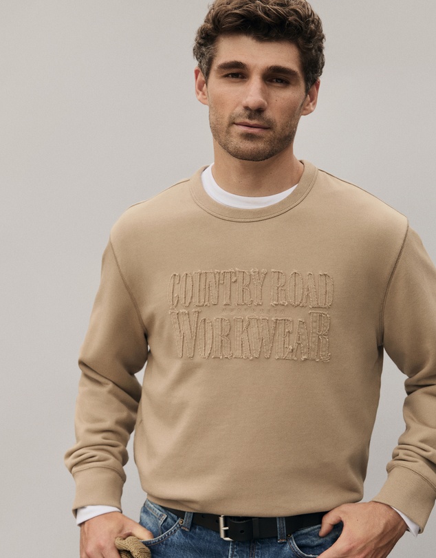 Country Road - Workwear Australian Cotton Crew Neck