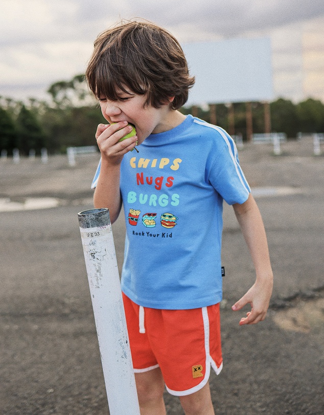 Rock Your Kid - Josh Tee in Cool Blue