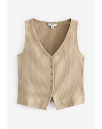 NEXT - Ribbed Waistcoat
