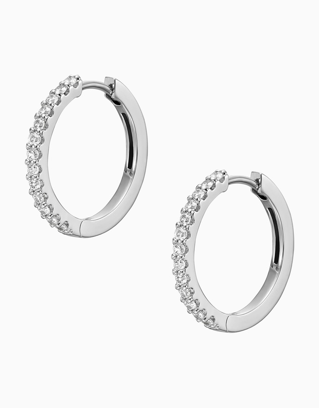 Fossil - Ellis Silver Tone Earring