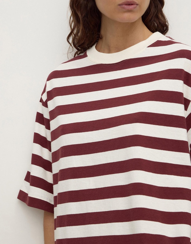 Assembly Label - Arla Cotton Stripe Short Sleeve Tee