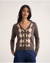 Oxford - Pixie Argyle Cardigan