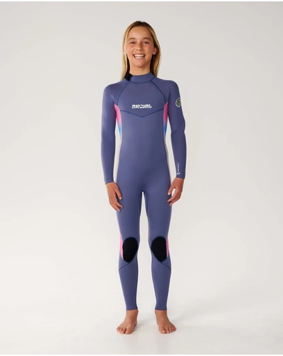 Rip Curl - Kids Dawn Patrol 3/2 Back Zip Steamer