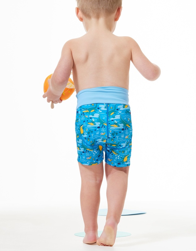Splash About - Splash Jammer Reusable Swim Nappy & Liners Bundle - Crocodile Swamp