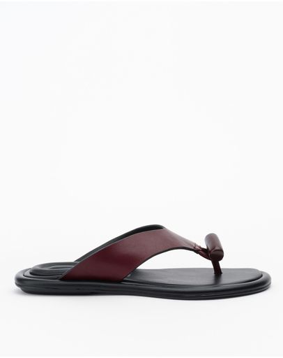 Burgundy Leather
