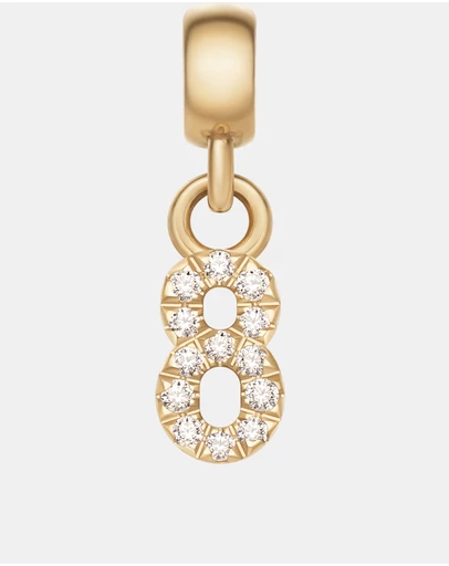 Daniel Wellington - Charm Number with Crystals 8