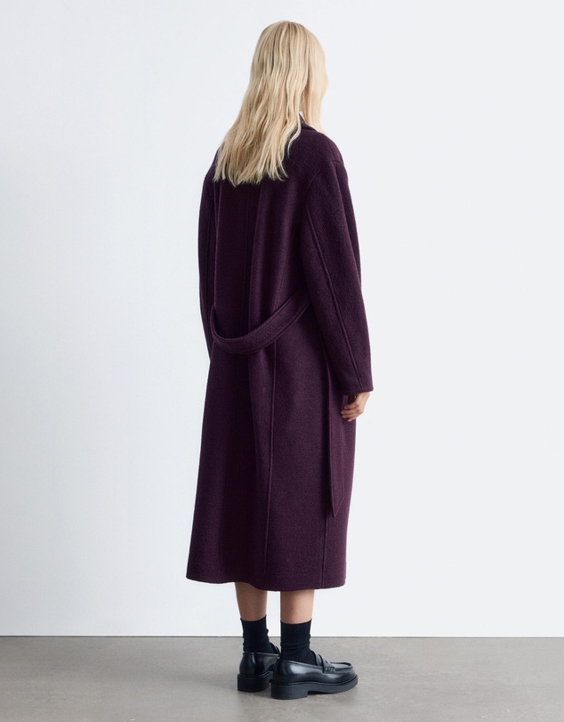 & Other Stories - Voluminous Belted Wool Coat