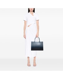 Pre-Loved by Azura Reborn - Pre-Loved Medium Ombre Embossed Leather Book Tote