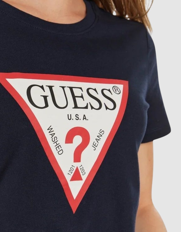 GUESS - Short Sleeve Crew Neck Original Tee