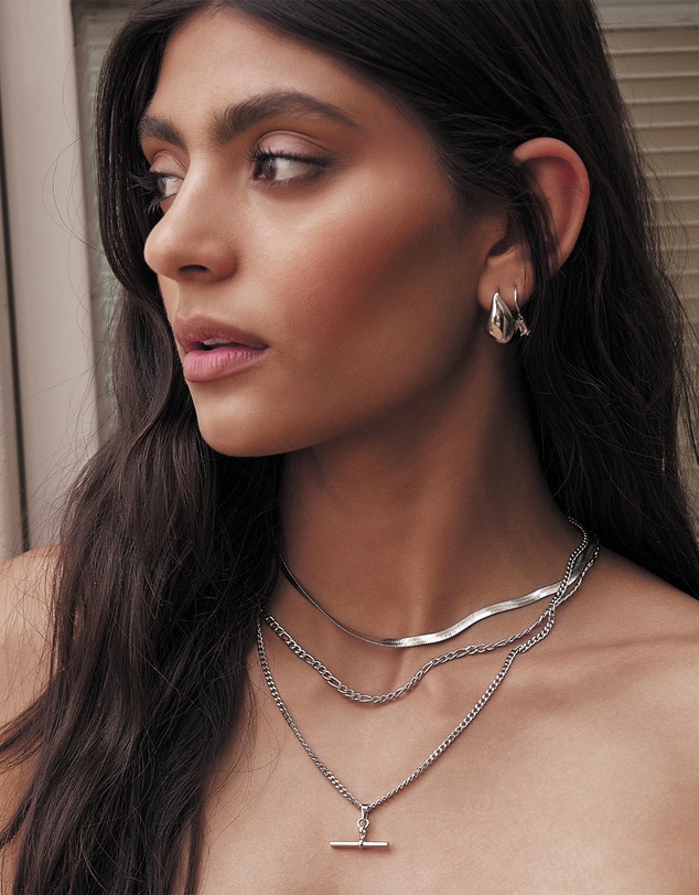 Arms Of Eve - Pip Silver Charm Earrings