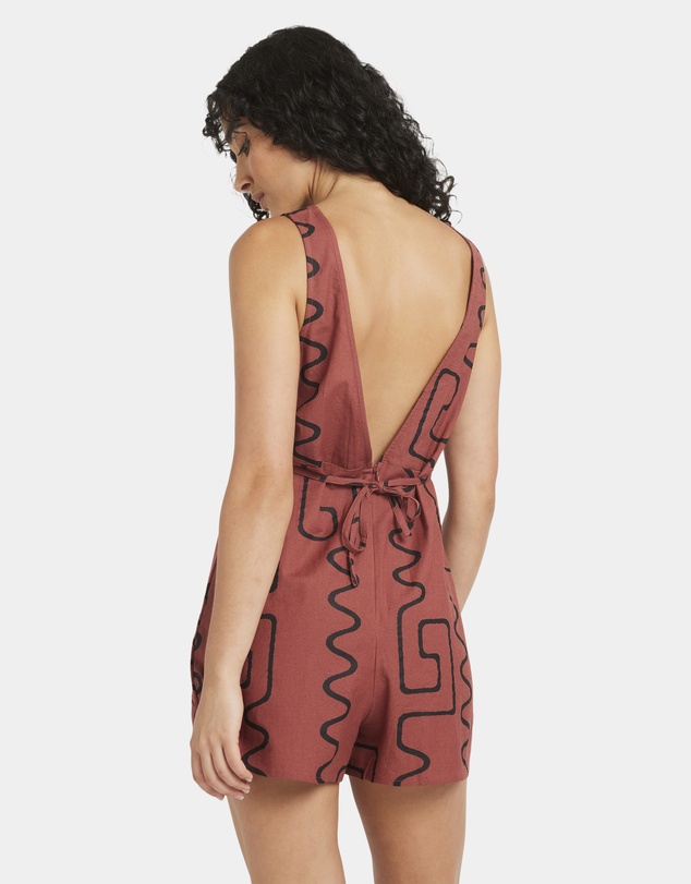 RVCA - Womens Sunnie Jumper Cover Up Romper