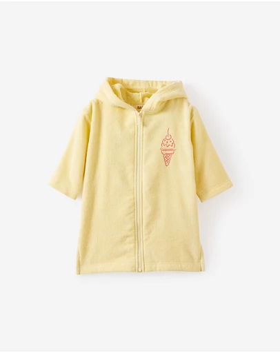 Cotton On Kids - Baby Zip Through Hooded Towel