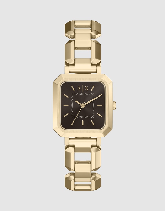 Armani Exchange - Gold Tone Analogue Watch