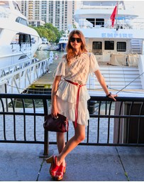 Belle & Bloom - The Softest Spell Ruffle Mini Dress