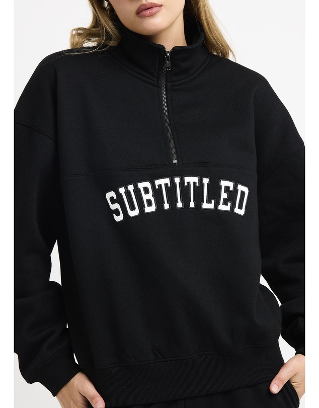 Subtitled - Athletic Quarter Zip Jacket
