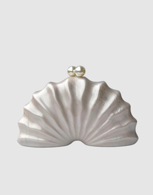Izoa - Serena Shell Clutch