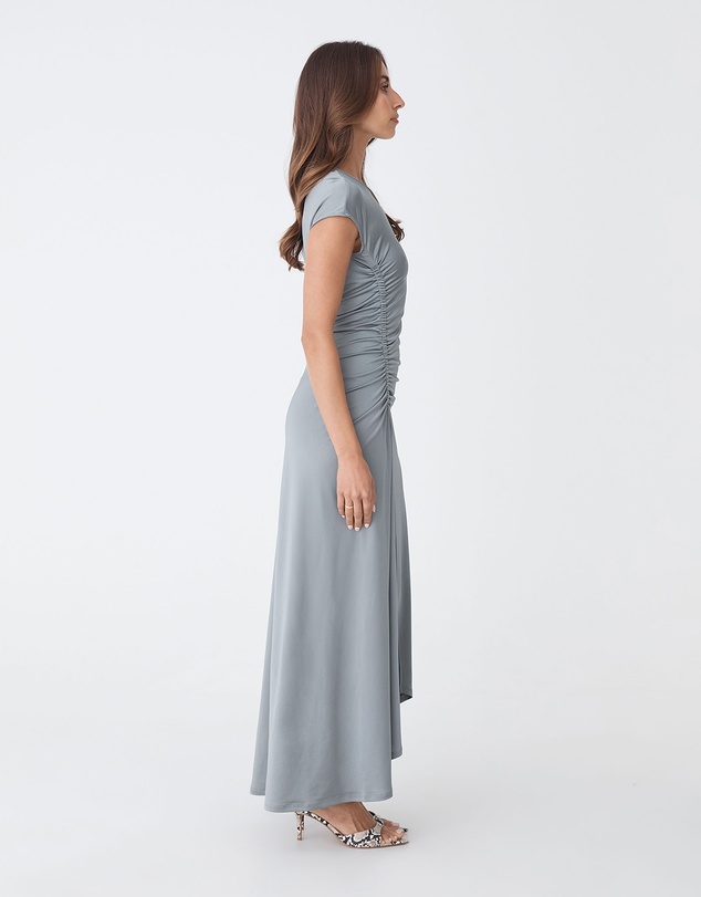 Forcast - Kim Asymmetric Ruched Dress