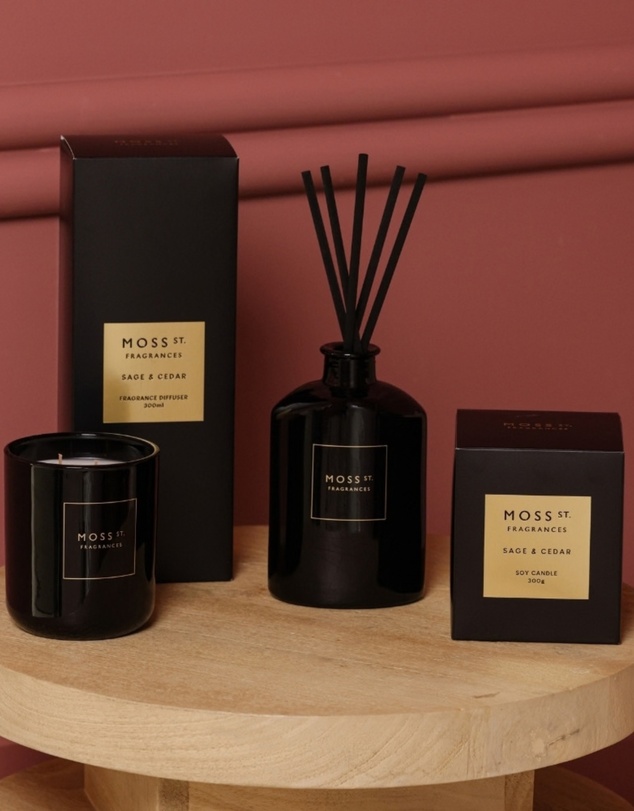 Moss St Fragrances - Sage & Cedar Fragrance Diffuser 300ml