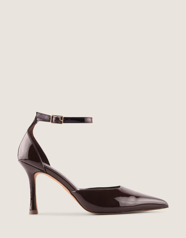 Shelly Shen - Remy High Heel Pumps Brown Patent