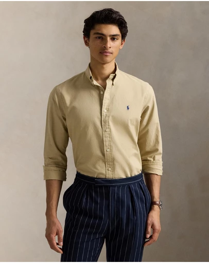 Polo Ralph Lauren - Custom Fit Garment-Dyed Oxford Shirt