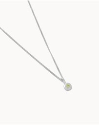 Kirstin Ash - Birthstone Necklace August Peridot