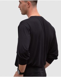 JAM The Label - Sensory-Friendly Bamboo Crew Long Sleeve