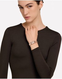 Furla - Baguette Rose Gold-Tone Bracelet Watch