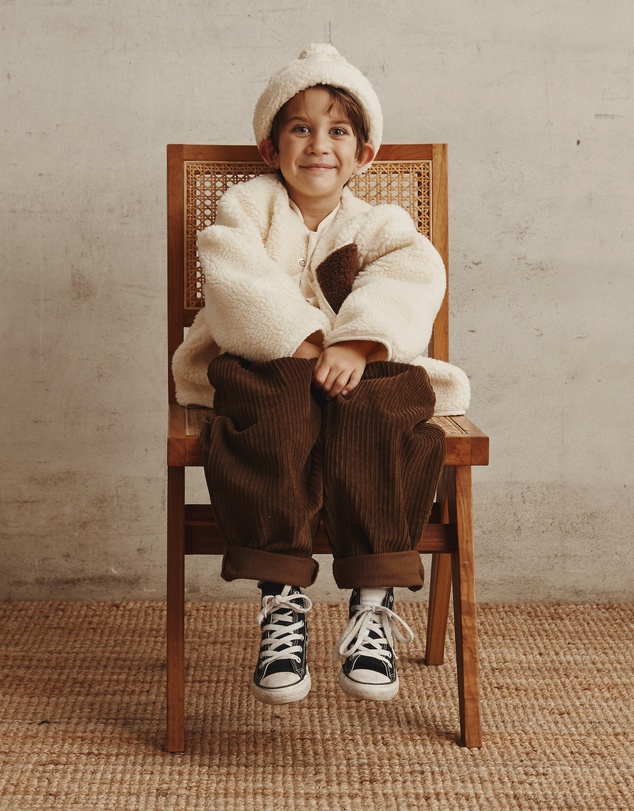 Alfred - Margot Shearling Jacket I Natural