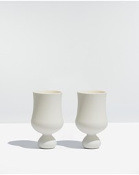 STYLD. - Bubble Goblet Set (2 pcs)