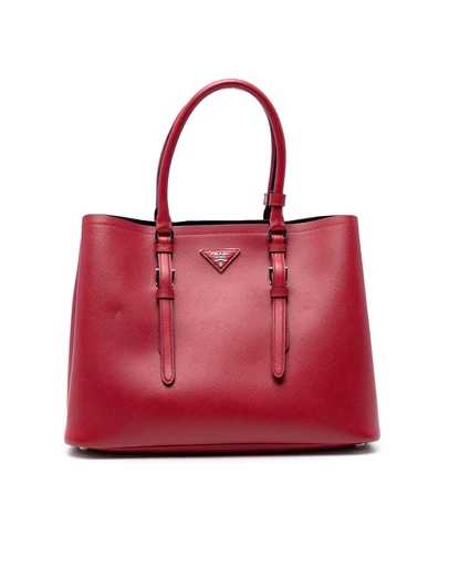Pre-Loved by Azura Reborn - Pre-Loved Medium Saffiano Cuir Double Handle Satchel