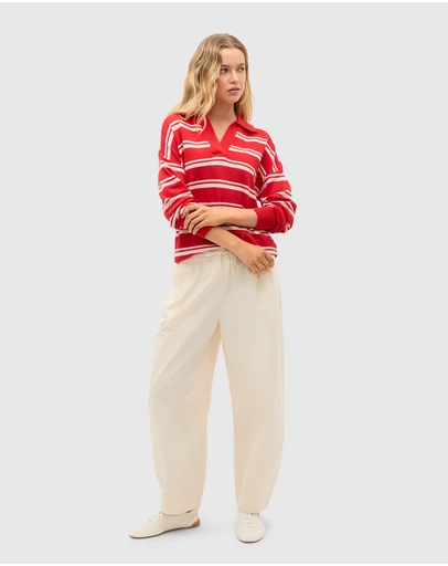 Seed Heritage - Relaxed Polo Knit