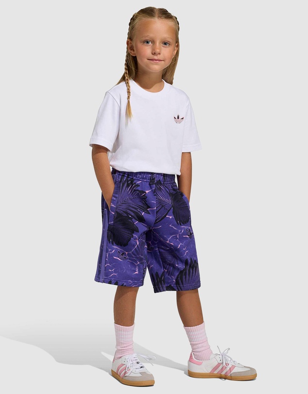adidas Originals - Allover Print Regular Shorts and Tee Set - Kids-Teens
