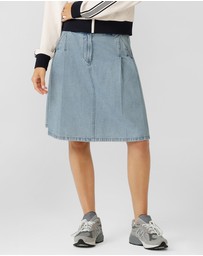 Lorna Jane - Relay Denim Pleat Skirt