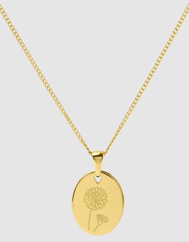 Pastiche - November Birth Flower Necklace