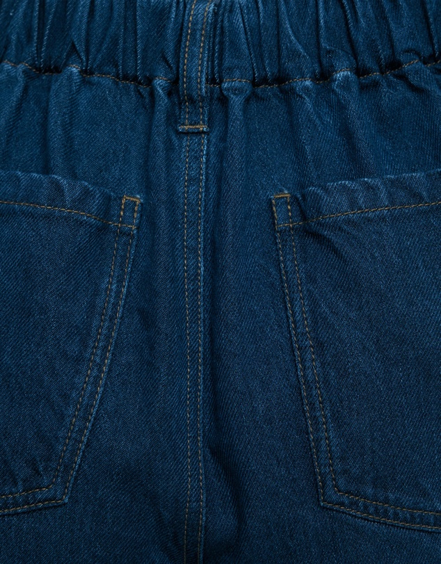 AERE - Eden Denim Drawcord Shorts
