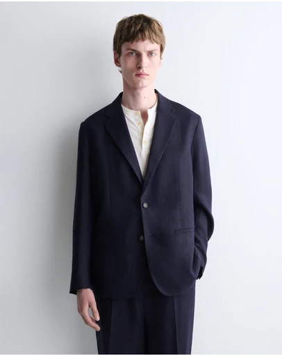 COS - Single-Breasted Linen Blazer