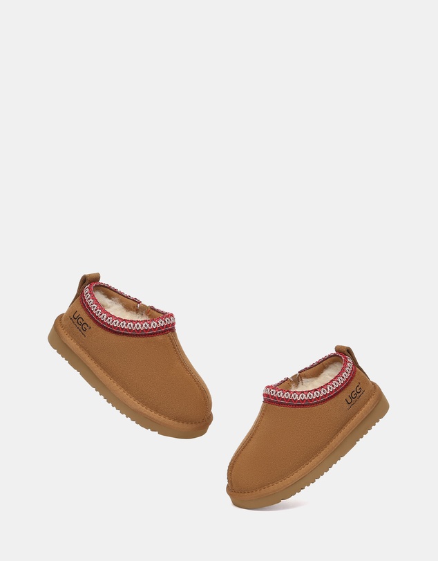 EVERAU - Australian Shepherd Ugg Tay Kids Cow Suede Upper House Shoes