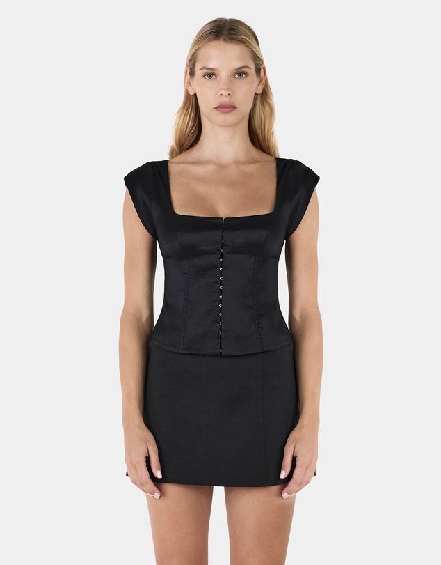 Hansen & Gretel - Kyra Taffeta Mini Skirt