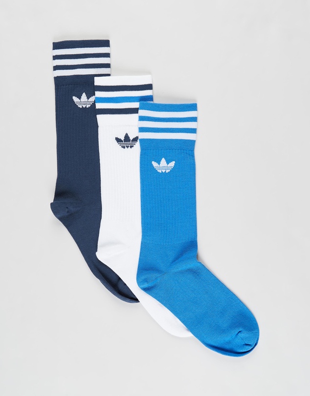 adidas Originals - Solid Crew Socks 3-Pack