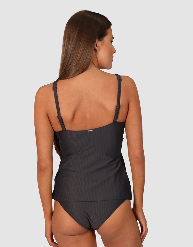 Baku Swimwear - Rococco D/E Cup Wrap Singlet Top